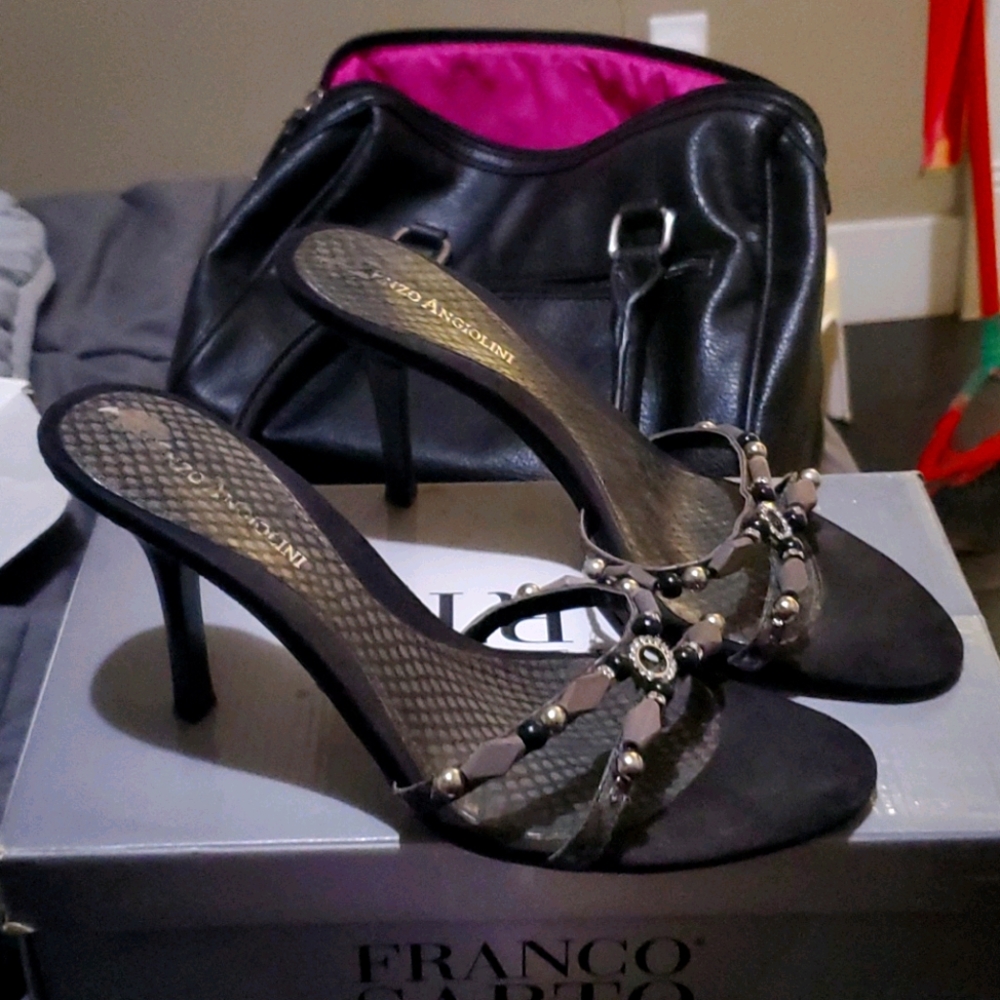 Black sandals